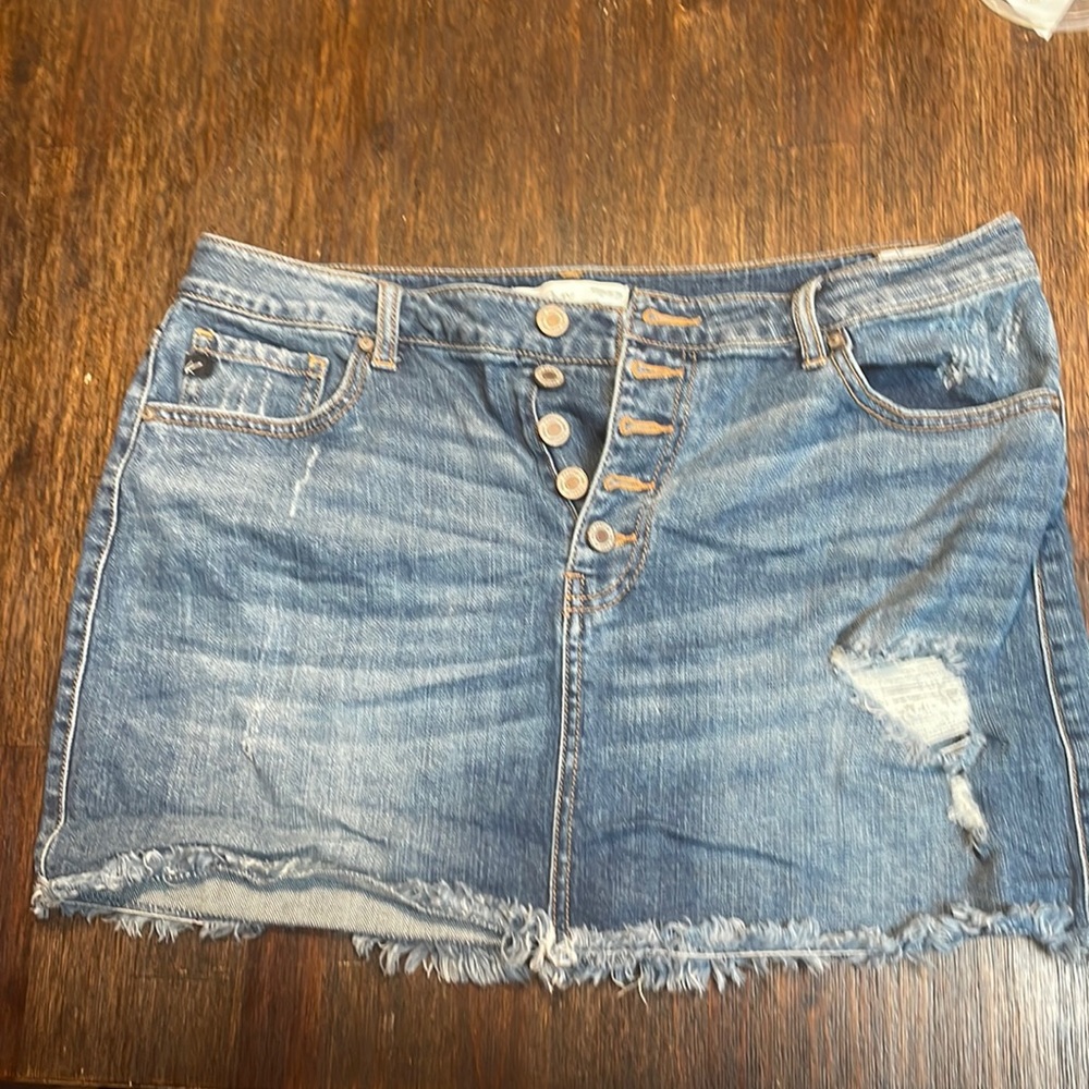 Jean skirt